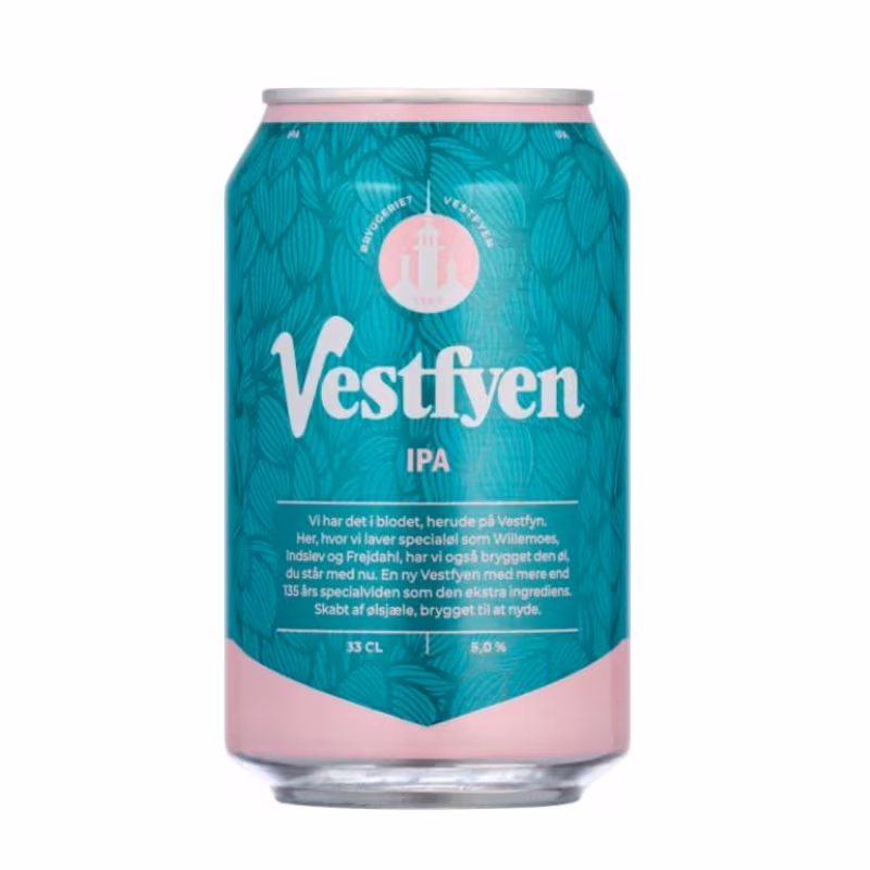 Vestfyen IPA 5% 24×0.33 l