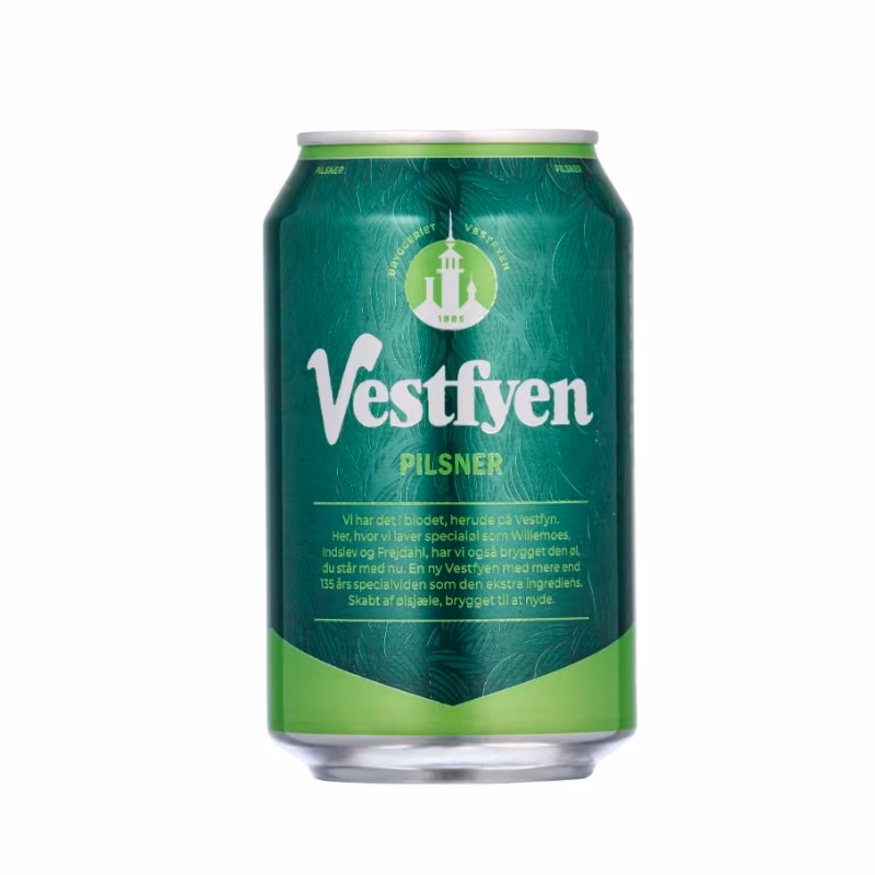 Vestfyen Pilsner 4.2% 18×0.33 l
