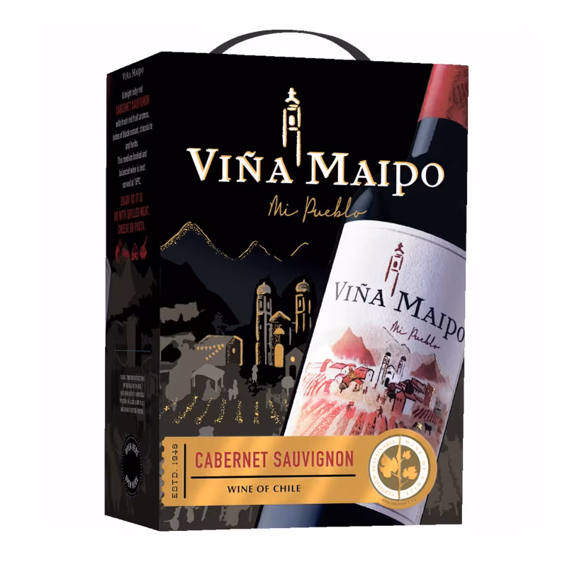 Vina Maipo Cabernet Sauvignon 12% 3 l BIB