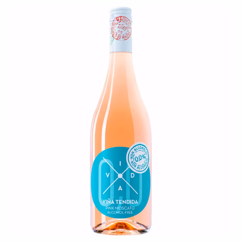 Vina Tendida Pink Moscato Alcohol Free 0.75 l
