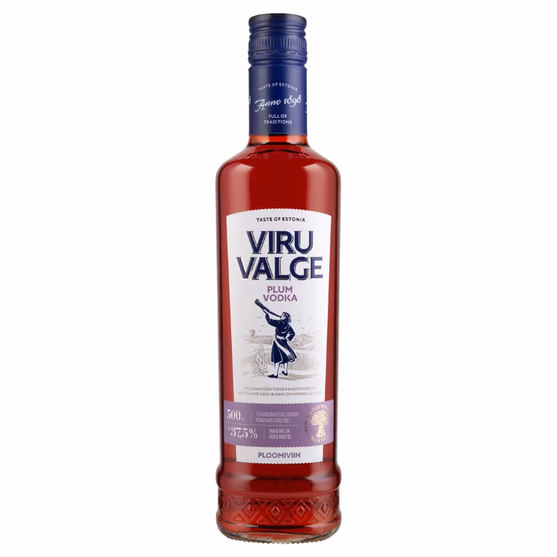 Viru Valge Plum Vodka 37.5% 0.5 l