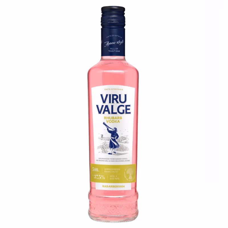 Viru Valge Rhubarb Vodka 37.5% 0.5 l