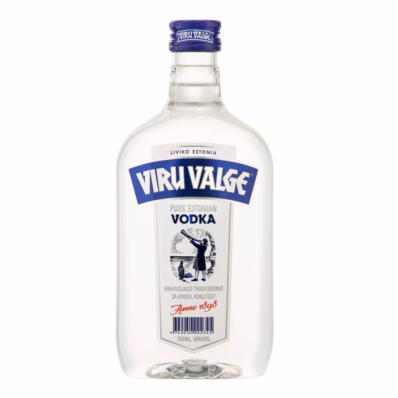 Viru Valge Vodka 40% 0.5 l PET