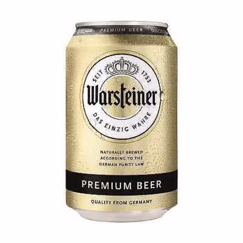Warsteiner Premium Beer 4.8% 24×0.33 l