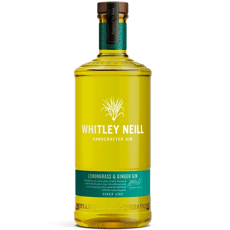 Whitley Neill Handcrafted Gin Lemongrass & Ginger 43% 0.7 l