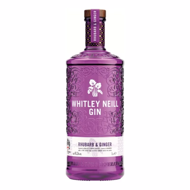 Whitley Neill Rhubarb & Ginger 41.3% 1 l