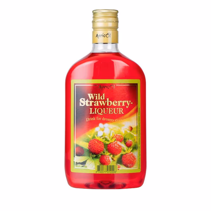 Wild Strawberry Liqueur 18% 0.5 l PET