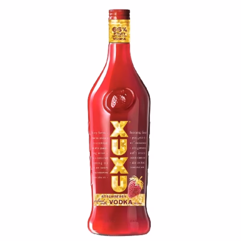 XUXU Liqueur With Strawberry & Vodka 15% 1 l