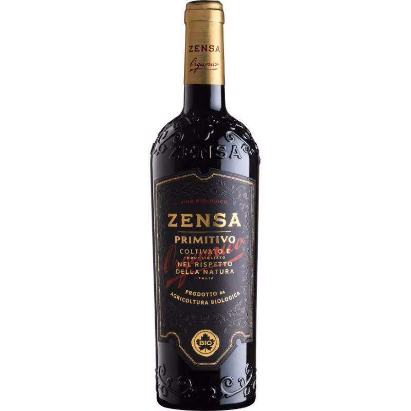 Zensa Primitivo IGT Puglia Organico 14% 0.75 l
