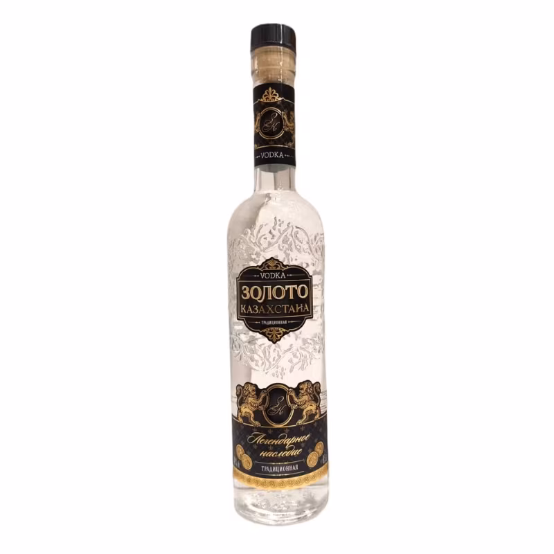 Zoloto Kazahstan Vodka 40% 0.7 l