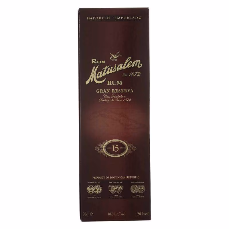 Ron Matusalem Gran Reserva 15 YO 40% 0.7 l