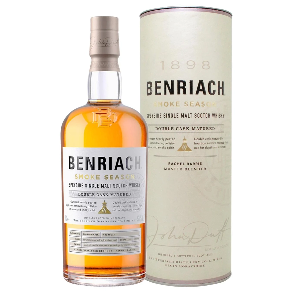 Benriach Smoke Season Double Cask Single Malt Scotch Whisky 52.8% 0.7 l