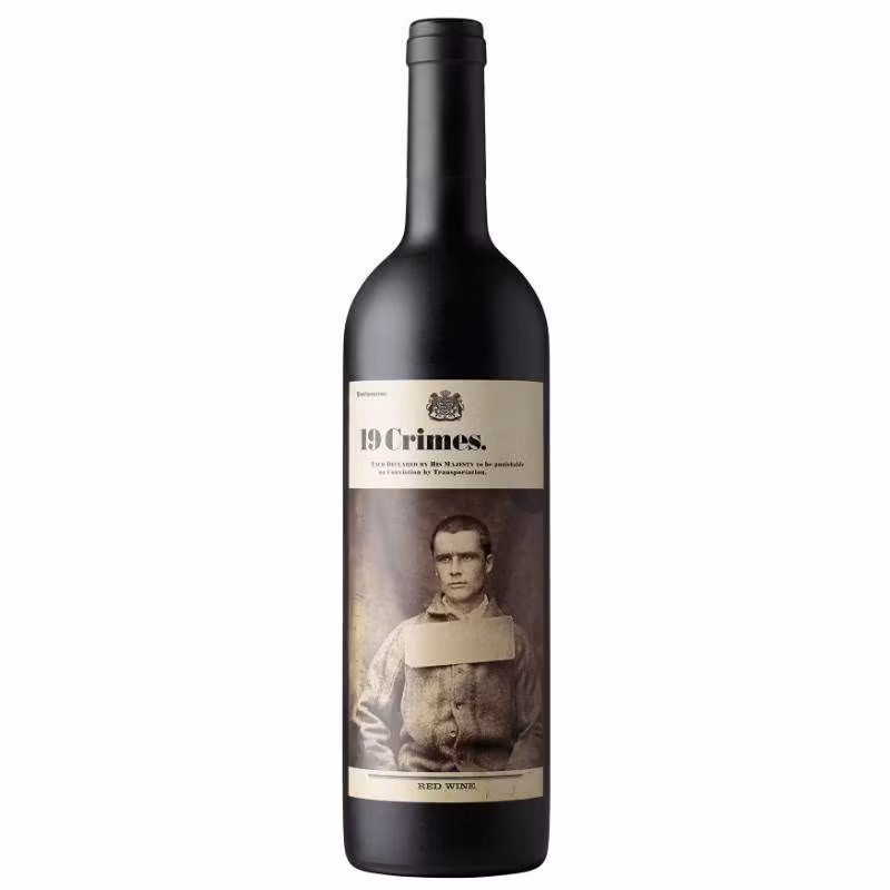 19 Crimes ”Behind Bars” Red Wine 13.5% 0.75 l