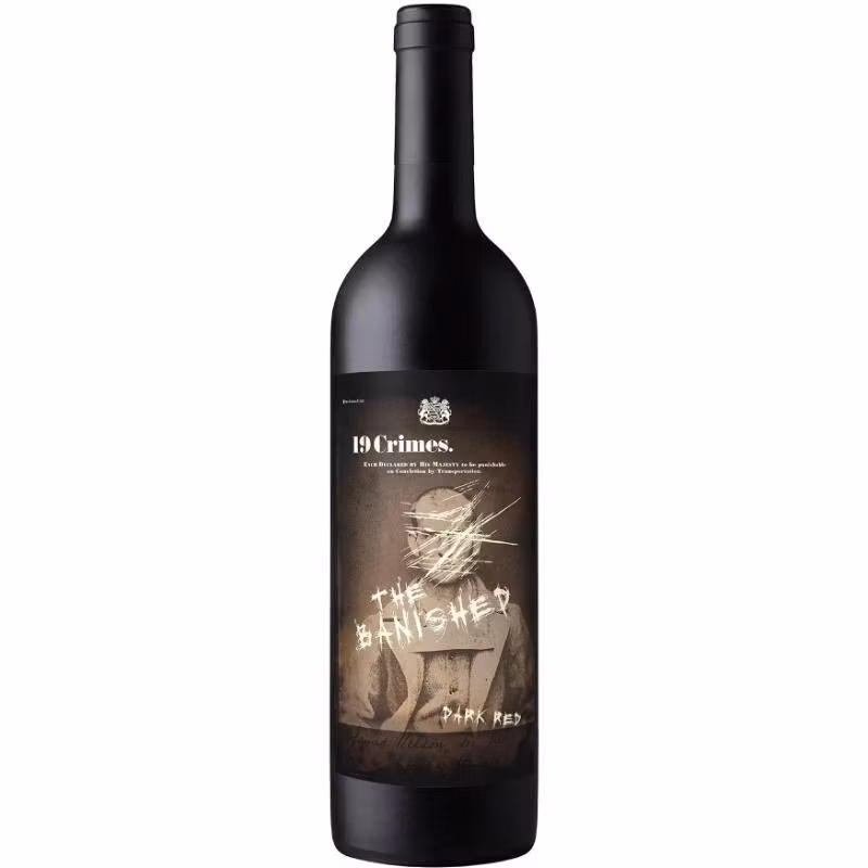 19 Crimes “The Banished Dark Red” 13.5% 0.75 l