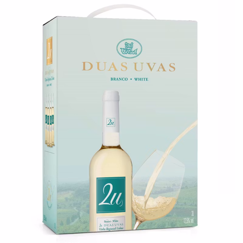 2U Duas Uvas White 12.5%  3 l BIB