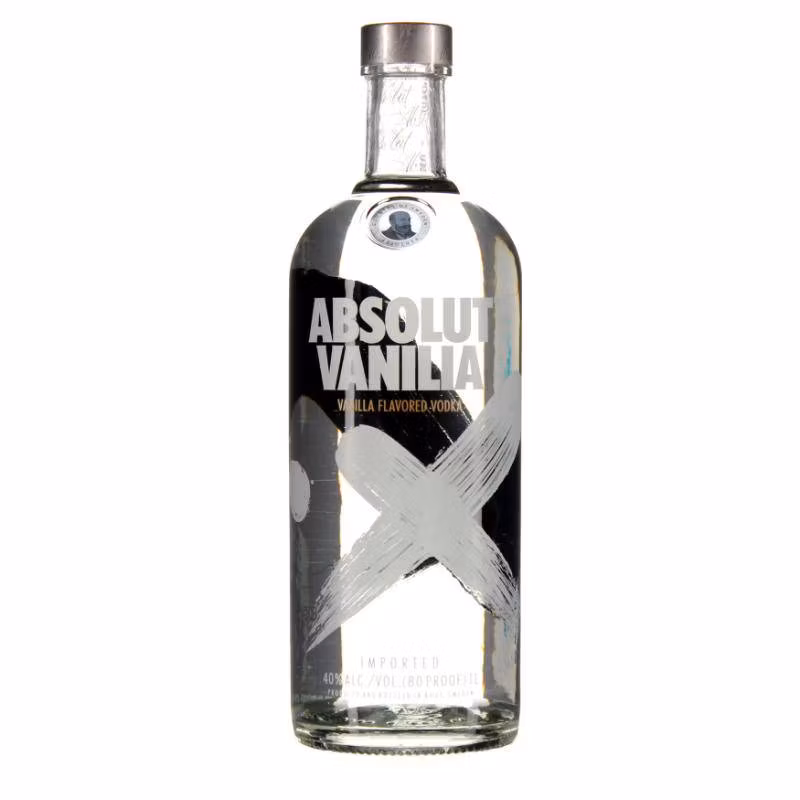 Absolut Vanilia Flavored Vodka 40% 1 l