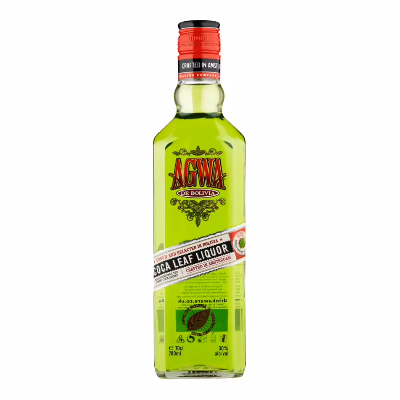 Agwa de Bolivia Coca Leaf Liquor 30% 0.7 l