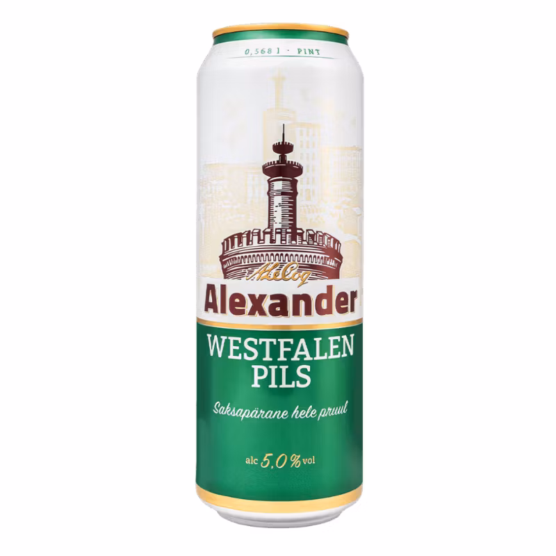 Alexander Westfalen Pils 5% 24×0.568 l