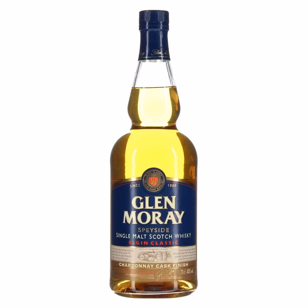 Glen Moray Chardonnay Cask Speyside Single Malt Scotch Whisky 40% 0.7 l