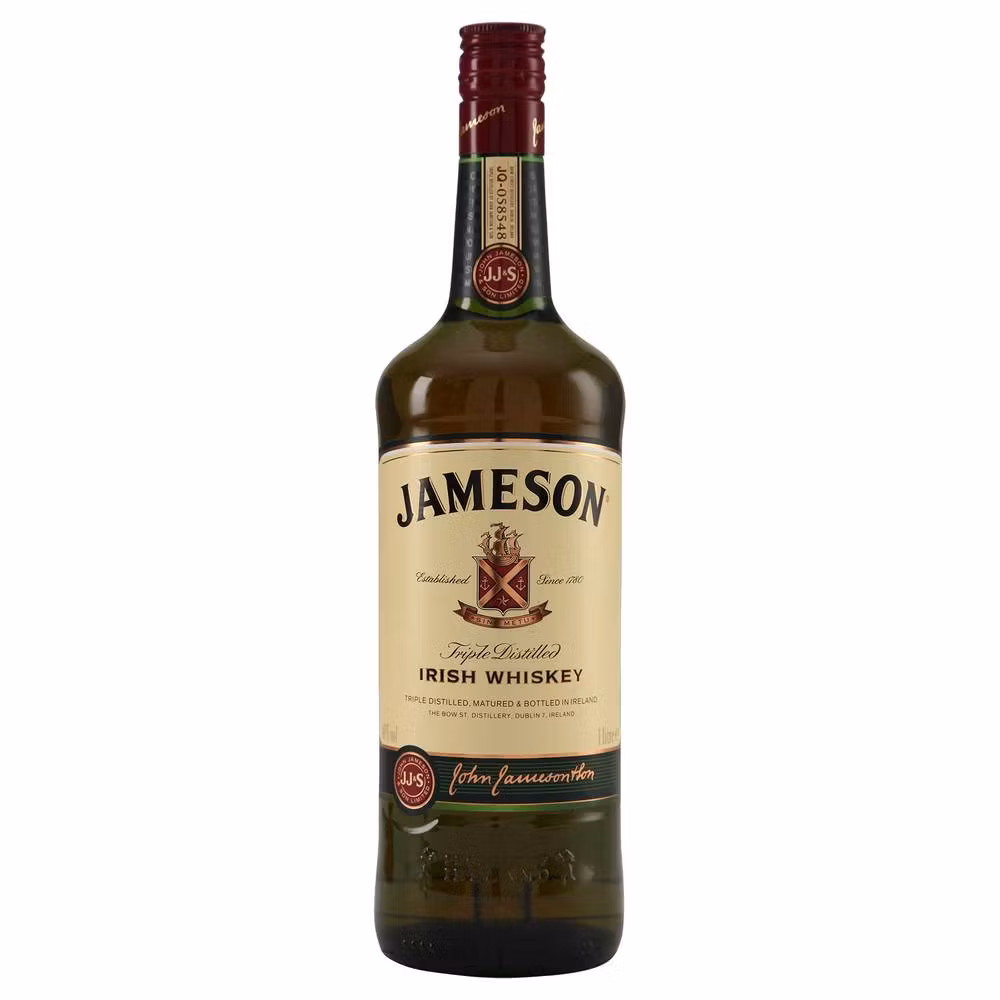 Jameson Irish Whiskey Triple Distilled 40% 1 l