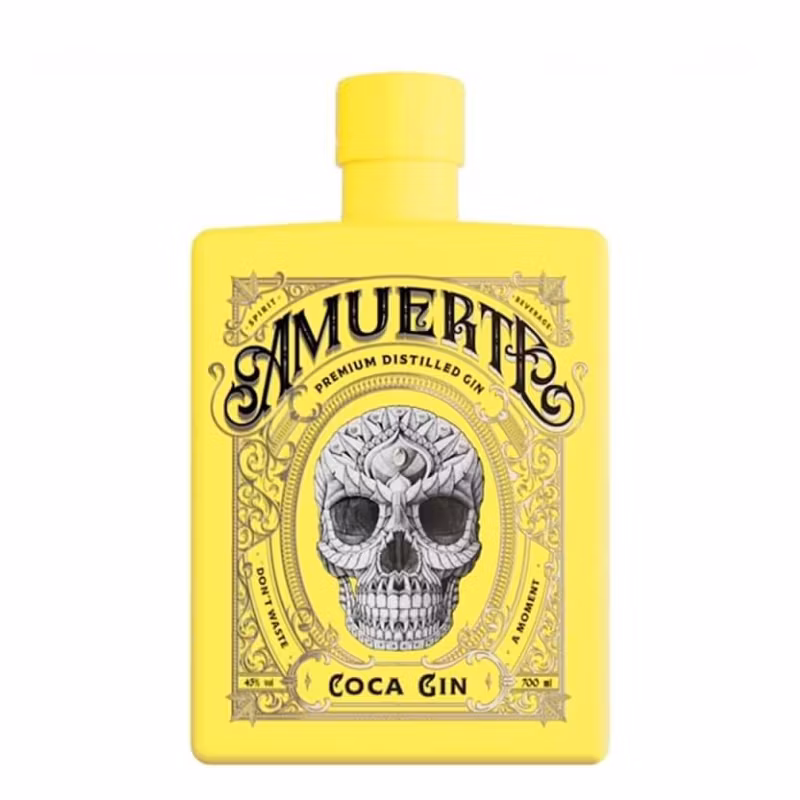 Amuerte Coca Gin Yellow Edition 43% 0.7 l