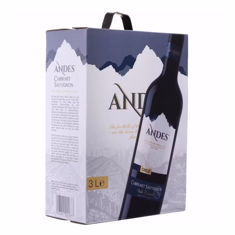 Andes Cabernet Sauvignon 13% 3 l BIB