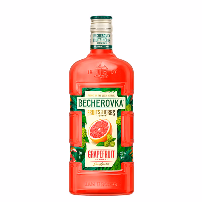 Becherovka Grapefruit 20% 0.5 l