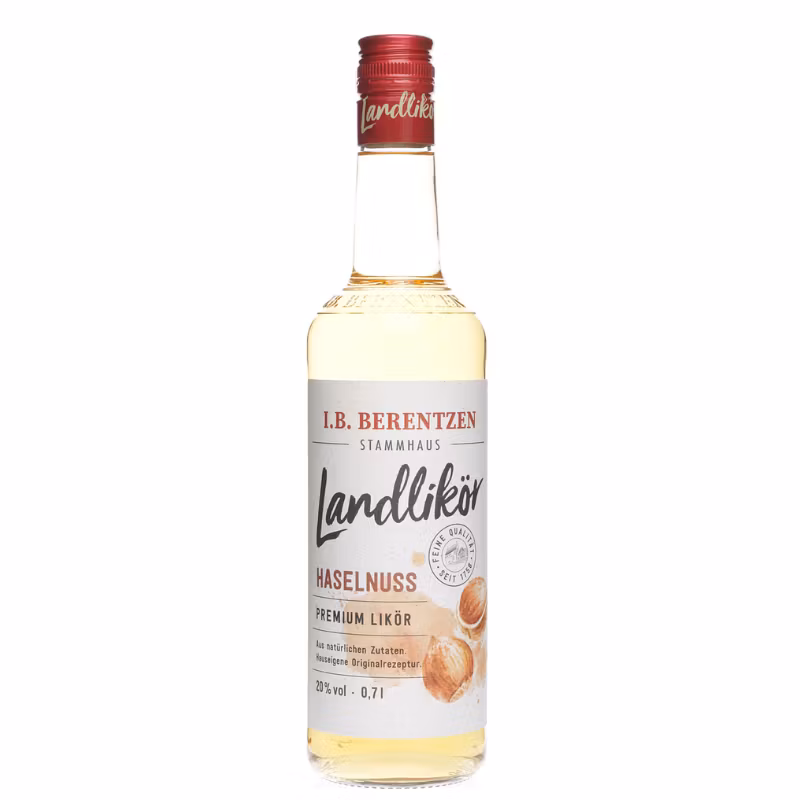 Berentzen Landlikör Haselnuss 20% 0.7 l