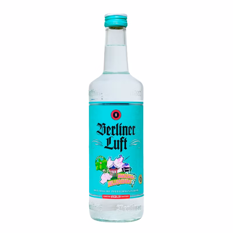 Berliner Luft Pfefferminzlikör 18% 0.7 l