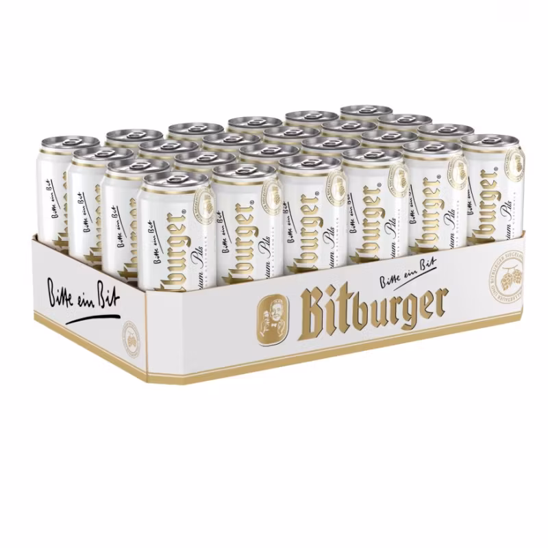 Bitburger Pils 4.8% 24×0.5 l CAN