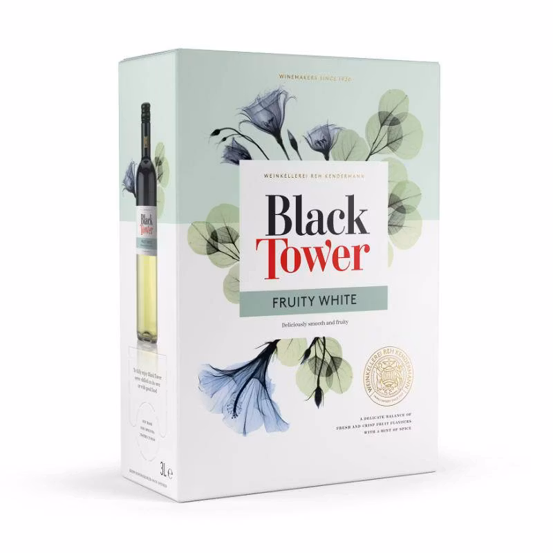 Black Tower Fruity White 8.5% 3 l BIB
