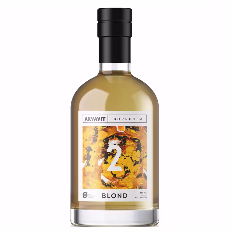 Bornholm Akvavit Blond 40% 0.5 l Organic