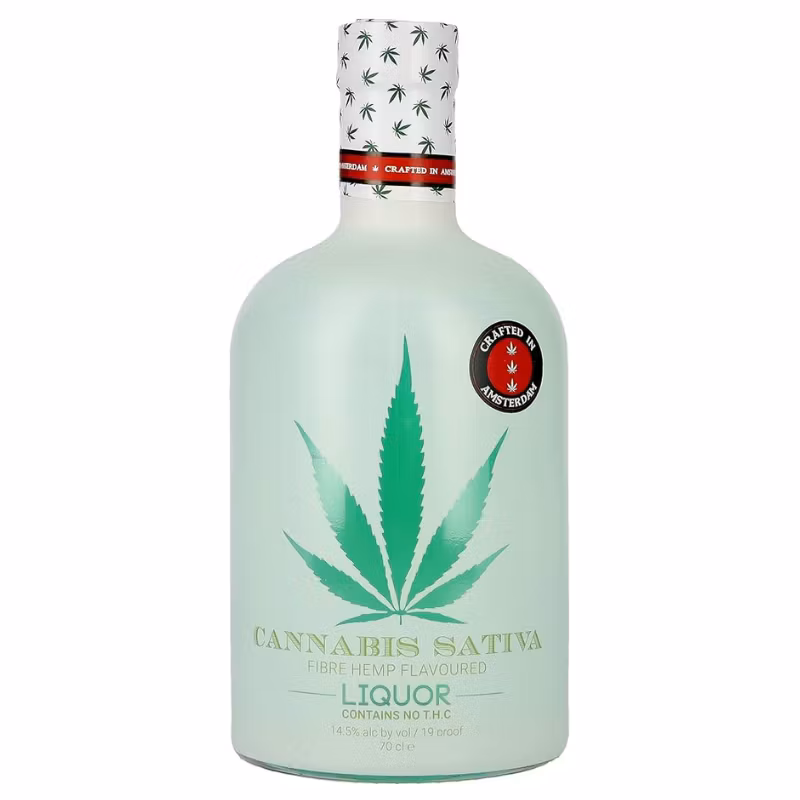 Cannabis Sativa Fibre Hemp Flavoured Liquor 14.5% 0.7 l
