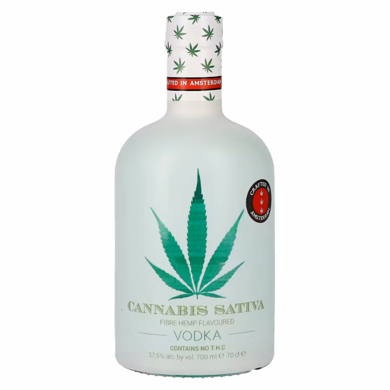 Cannabis Sativa Fibre Hemp Flavoured Vodka 37.5% 0.7 l
