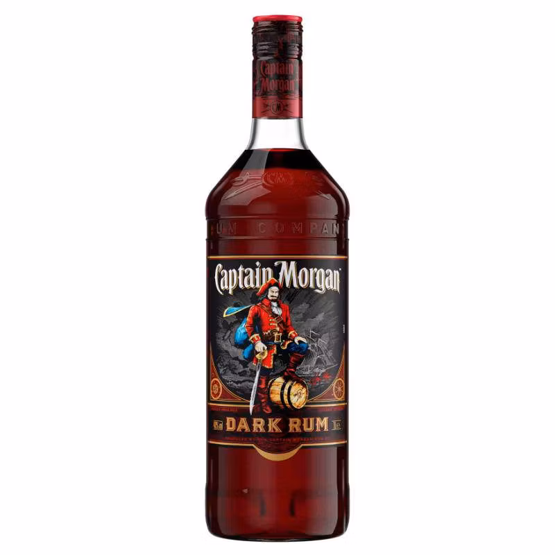 Captain Morgan Dark Rum 40% 1 l
