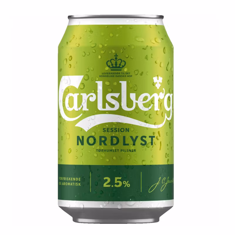 Carlsberg Nordlyst 2.5% 24×0.33 l