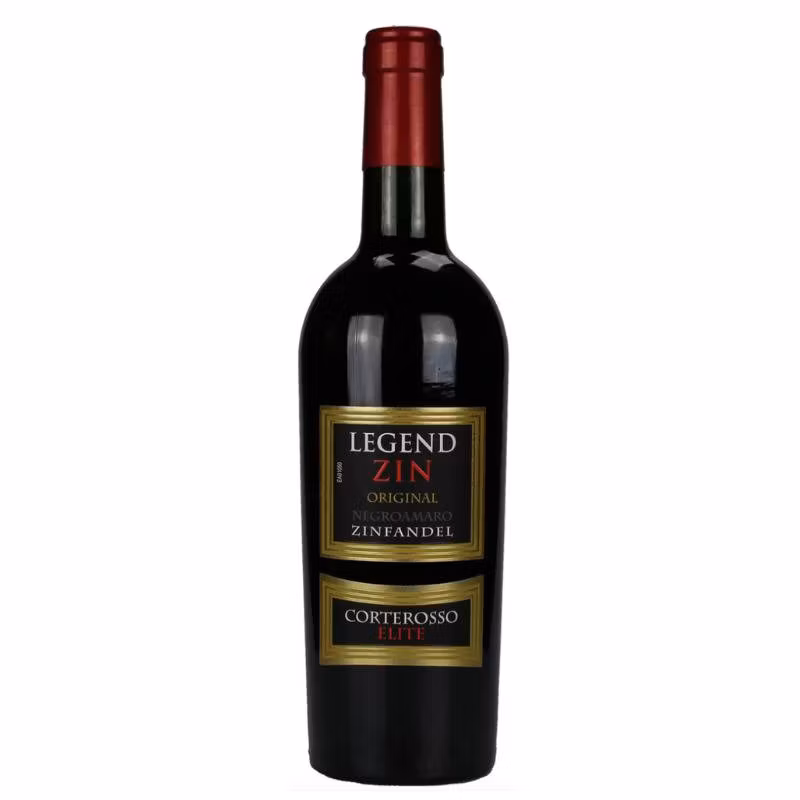 Corterosso Legend Zin Negroamaro Zinfandel 15% 0.75 l