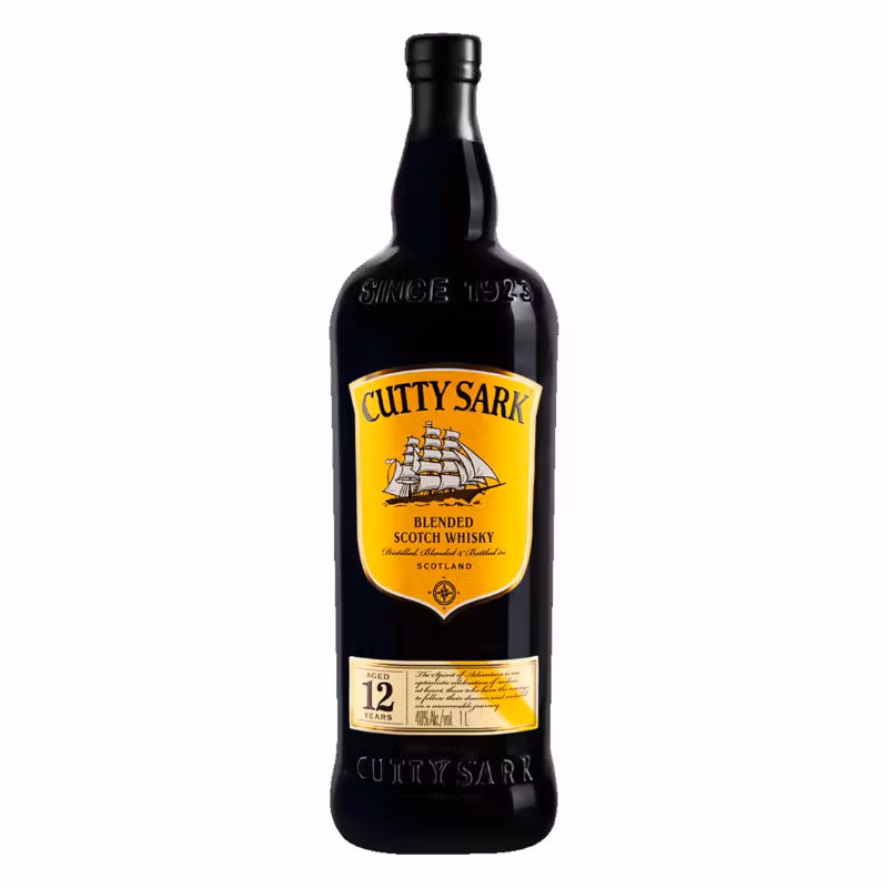 Cutty Sark 12 YO Blended Scotch Whisky 40% 1 l