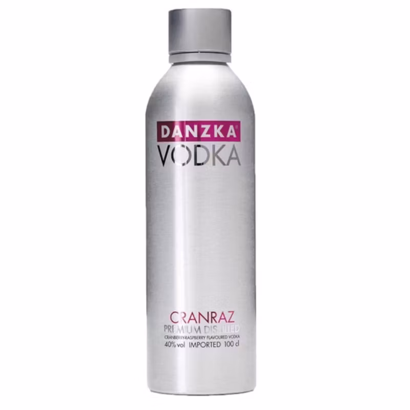 Danzka Vodka CranRaz 40% 1 l