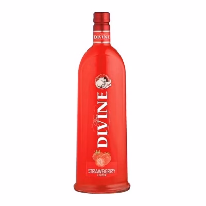 Divine  Strawberry liqueur 16.6% 0.7 l