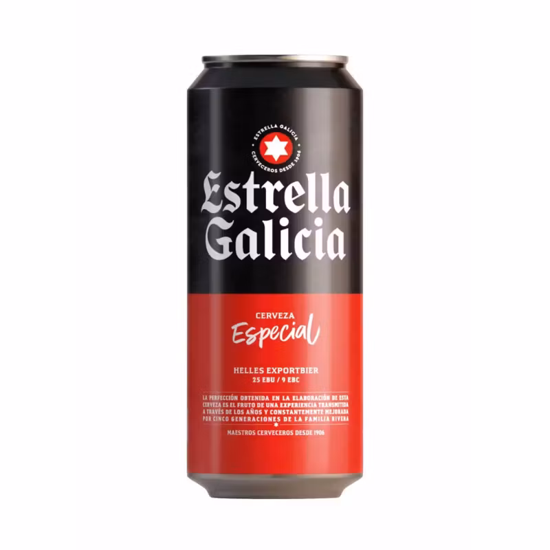 Estrella Galicia Cerveza Especial 5.5% 24×0.33 l CAN
