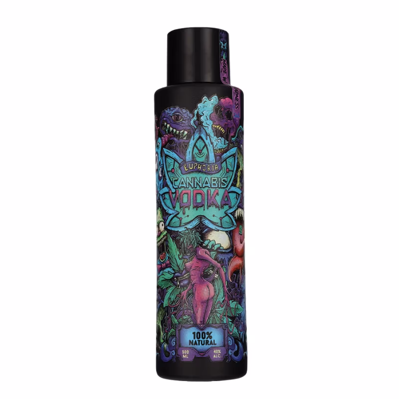 Euphoria Cannabis Vodka 40% 0.5 l