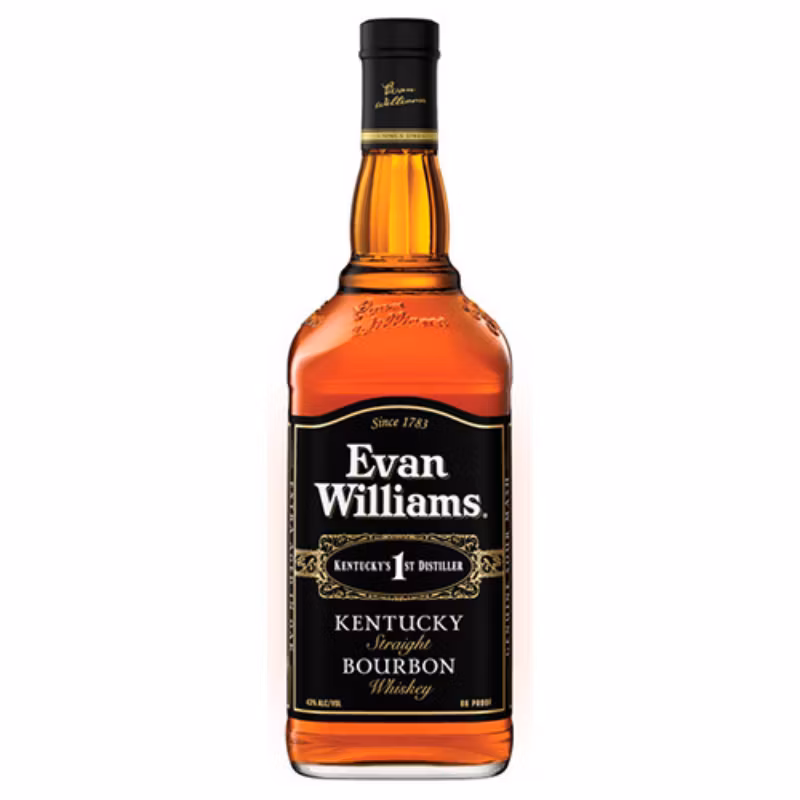 Evan Williams Bourbon Black Label 43% 1 l