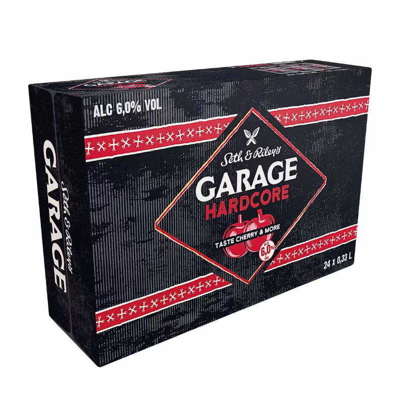 Garage Hard Cherry 6% 24×0.33 l CAN Best Before: 23.06.2026