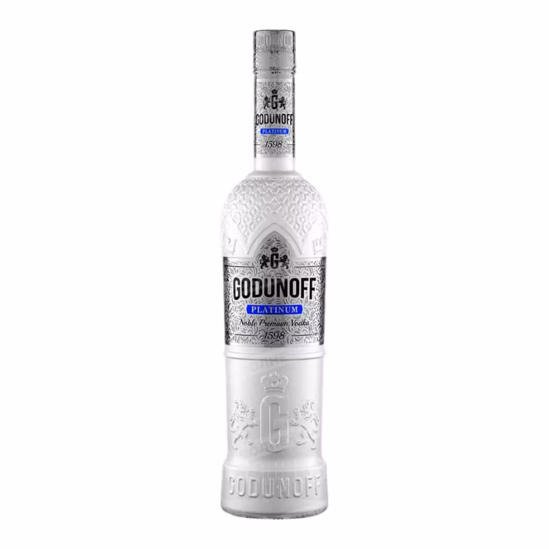 Godunoff Platinum Vodka 40% 0.5 l