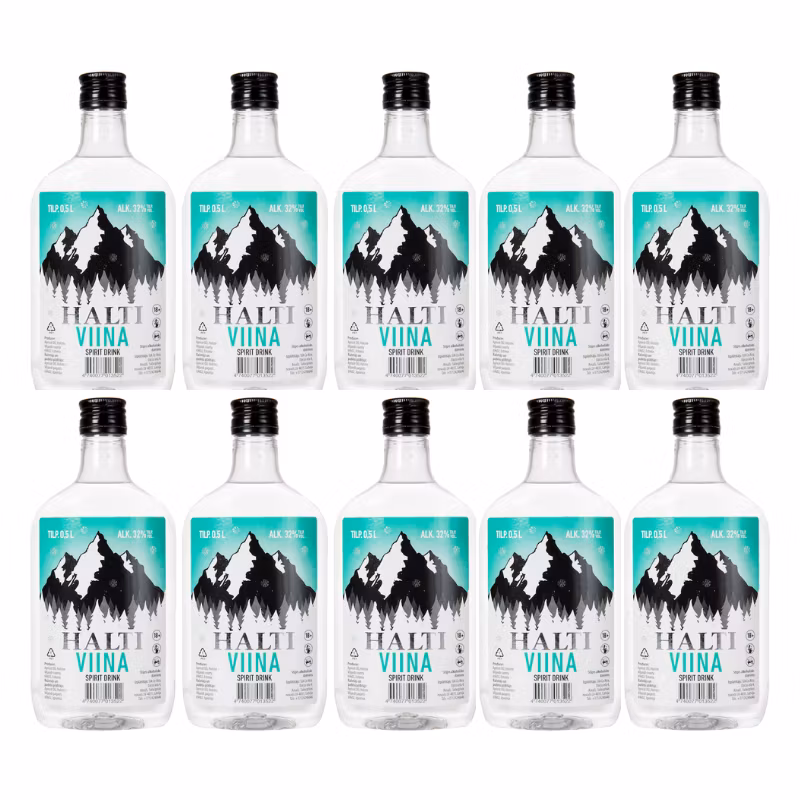 Halti Viina 32% 10×0.5 l PET BOX