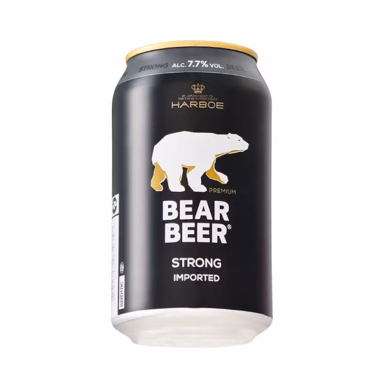 Harboe Bear Beer 7.7% 24×0.33 l