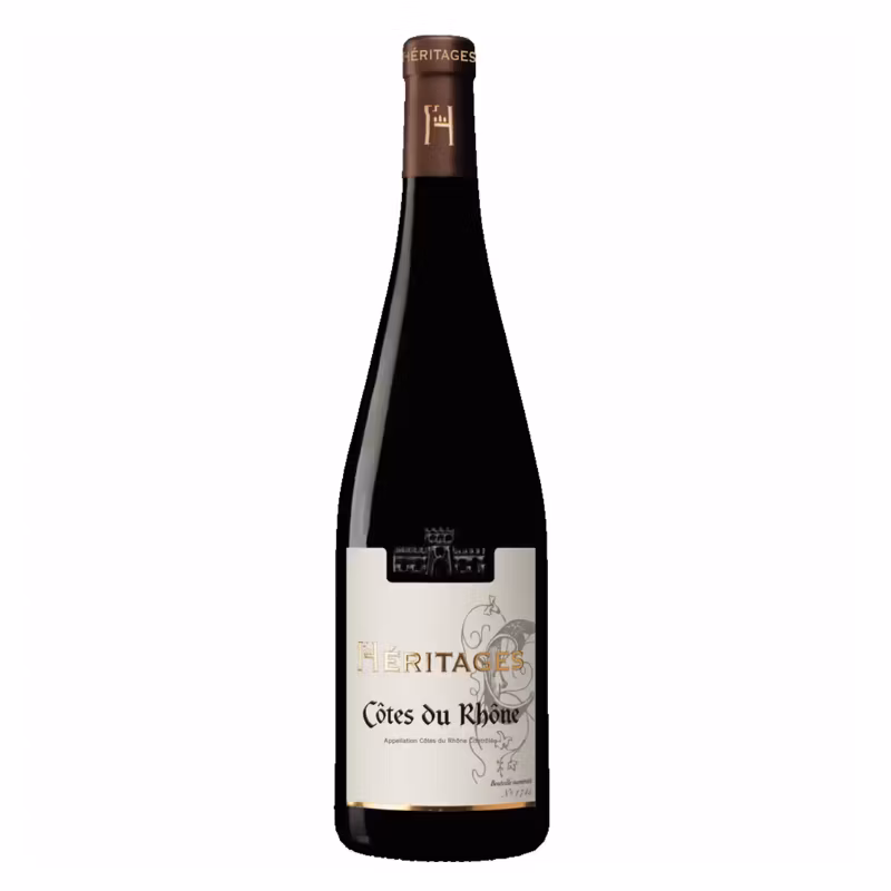 Heritages Cotes du Rhone Rouge 15% 0.75 l