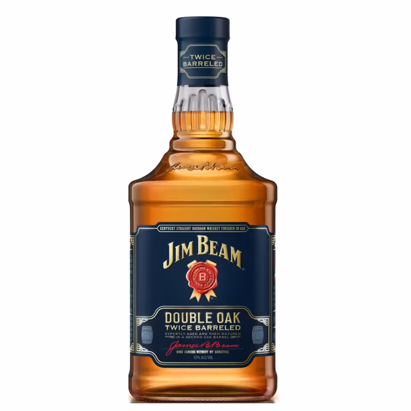 Jim Beam Double Oak Twiced Barreled Bourbon 43% 0.7 l
