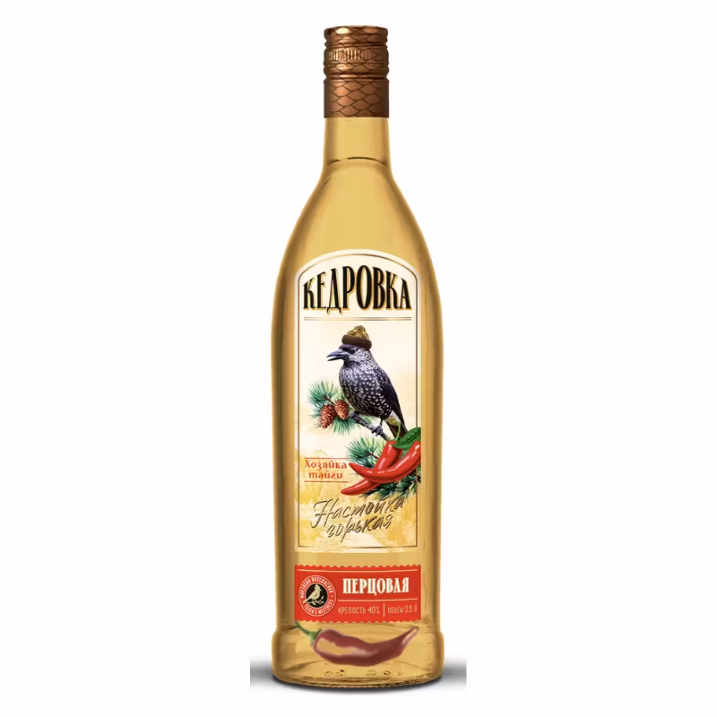 Kedrovka Percovaya Vodka 40% 0.5 l